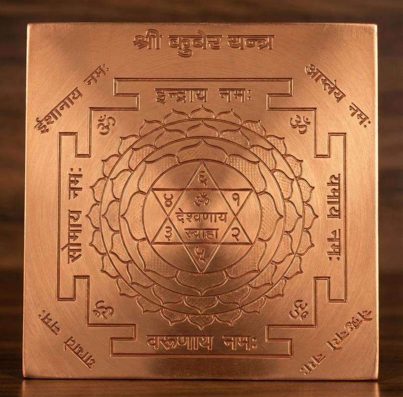 Shri Kuber Yantra (Energized) - View 4