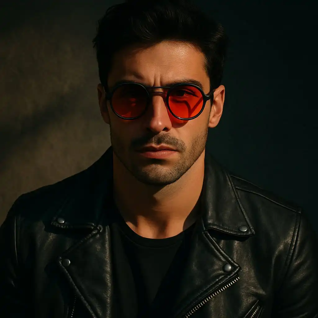 Devil Vintage Sunglasses - Image 2