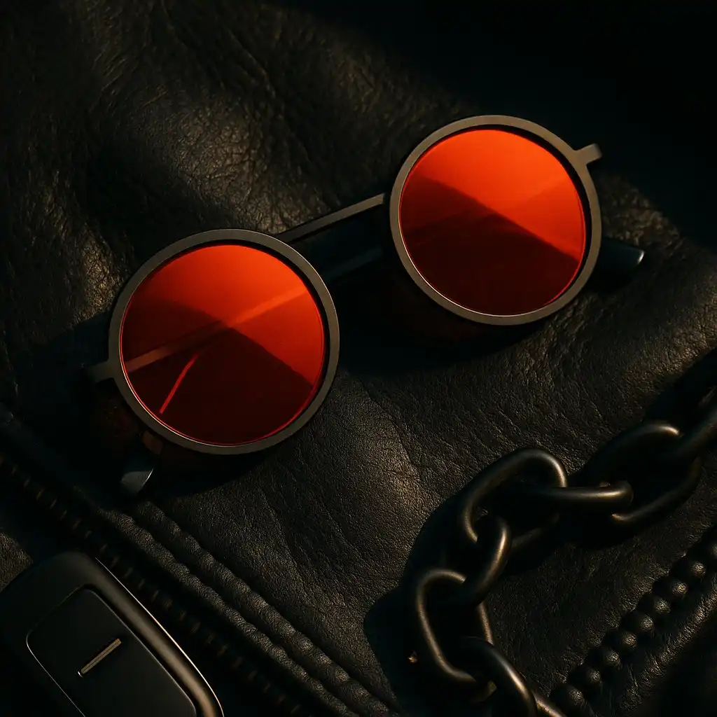 Devil Vintage Sunglasses - Image 4